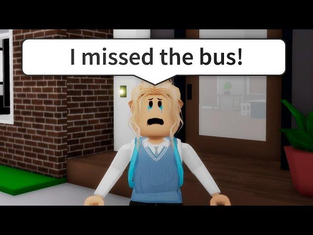 WHEN YOU MISSED THE BUS.. ROBLOX (meme)