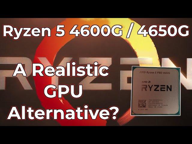 Ryzen 5 4600G / 4650G - Review, Benchmarks and games testing.  Can it really game?