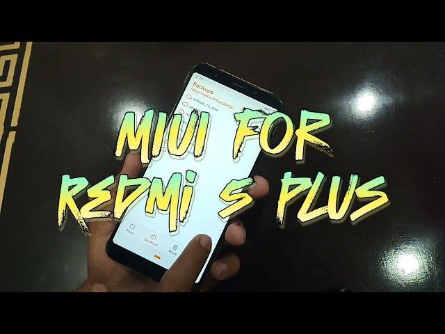 REDMI 5 PLUS Stable MIUI Port ROM PaintYourAndroid