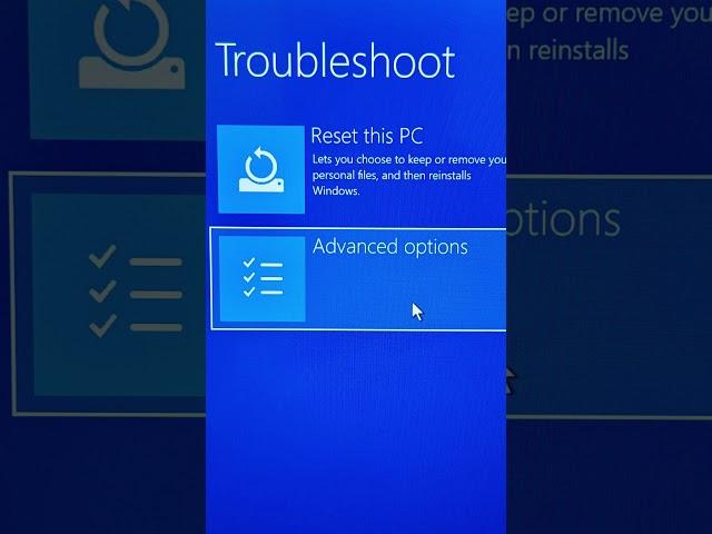 Easiest way to fix #crowdstrike #windows #bsod #bluescreen #bluescreenofdeath #bricked #cmd