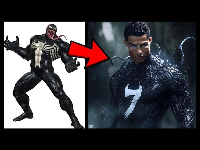 AVENGERS But RONALDO VENGERS  All Characters marvel & DC Epic Transformations 2024