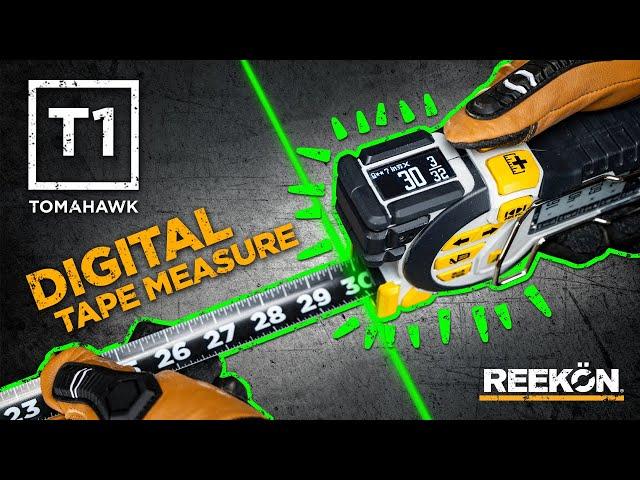 T1 Tomahawk Digital Tape Measure Launch - REEKON Tools