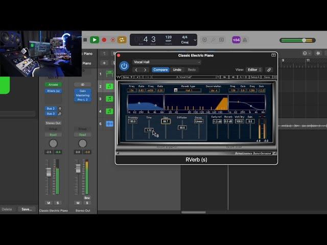 Waves Renaissance Reverb Plug-in.let s take a look 