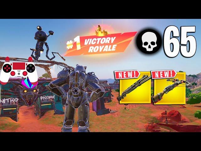 65 Elimination Solo Vs Squads Gameplay Wins (New! Fortnite Chapter 5 Season 3 PS4 Controller)