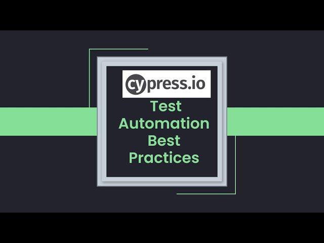 Cypress  Test Automation Best Practice | Page object Model Anti-Pattern |