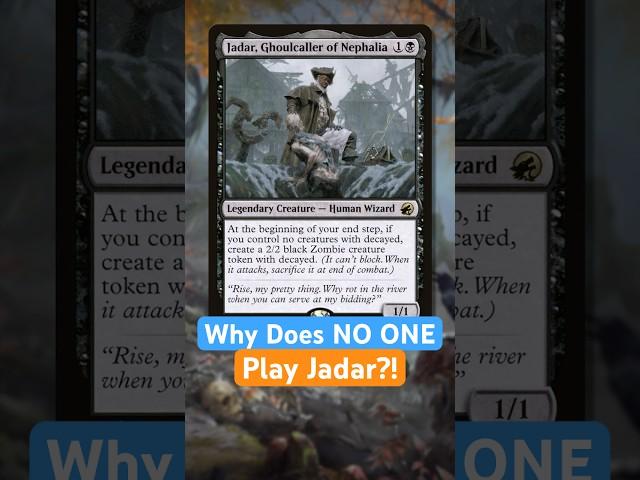 HOW Is Jadar So UNPOPULAR?! #mtg