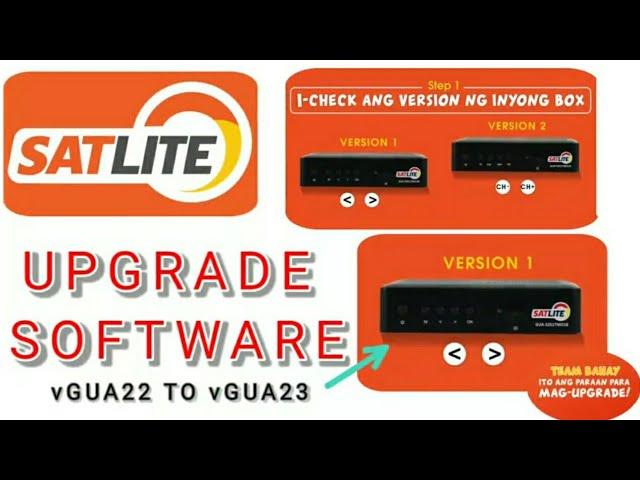 DIY: HOW TO UPGRADE SOFTWARE "SATLITE BOX" VERSION 1 USING YOUR FLASH DRIVE.