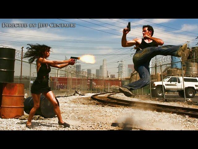 Gun Kata Parkour Fight - Matt Mullins