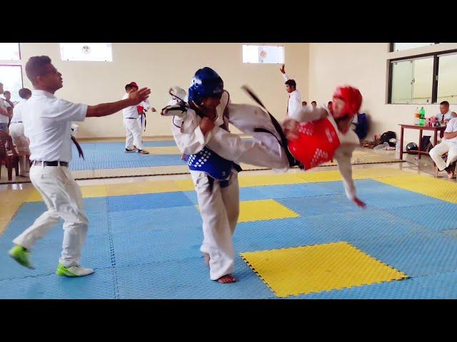 Taekwondo Fight || Highlights || Ajay Tamang Tkd