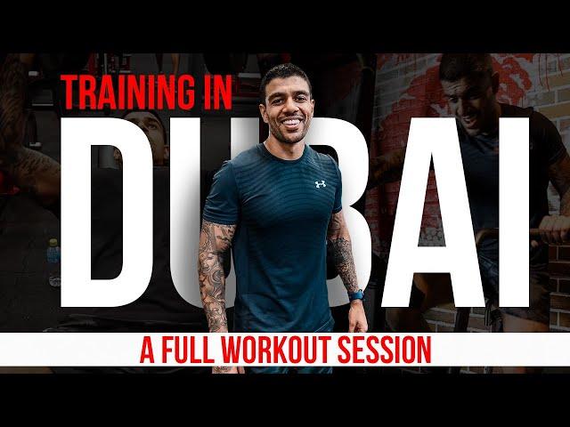 Training In Dubai - A Full Workout Session with Nik Naidoo