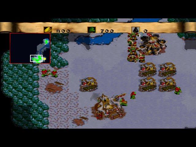 Warcraft II: The Dark Saga | Short Gameplay | PS1 | HD