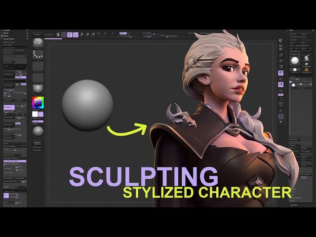 Unlock the Secrets of Stylized Character 3D Sculpting!