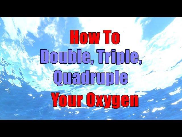 Subnautica Full Release - How To Double, Triple, Quadruple Your Oxygen!