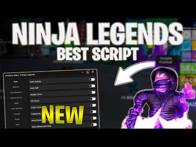 *NEW* Ninja Legends Script (PASTEBIN 2024)(AUTO SWING ,AUTO FARM  ,CHI FARM)