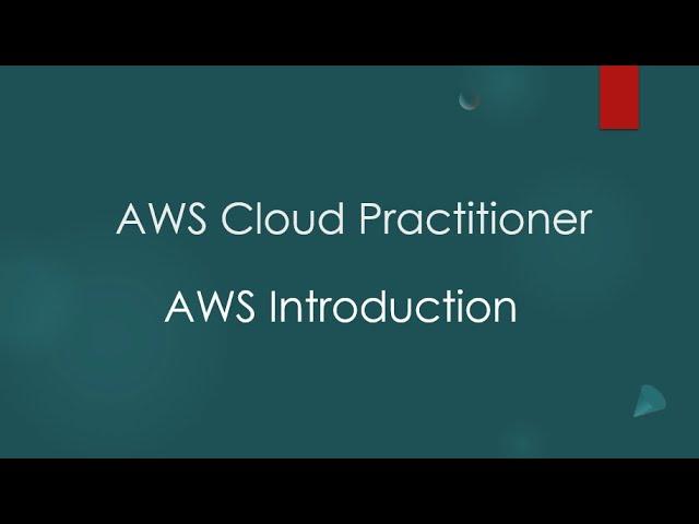 Session#1: AWS Introduction | Fundamentals |