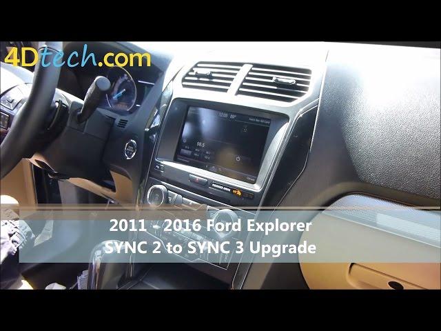 SYNC 2 to SYNC 3 Upgrade | 2011 - 2016 Ford Explorer