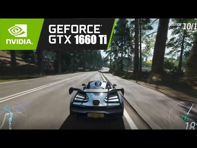 Forza Horizon 4 on GTX 1660 Ti - High Settings FPS Test