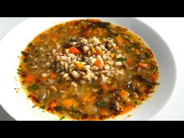 FABULOUS TASTY MUSHROOM SOUP. How to make mushroom soup. Lenten recipes Ivan Kas