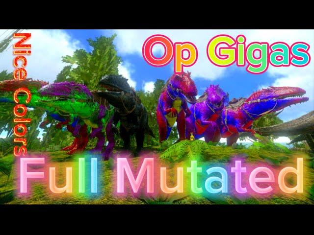 Ark Mobile | Giga Mutations | Full Mutated Gigas | Op Colors #5