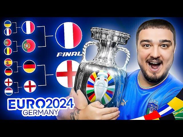 UEFA EURO 2024 - КТО ПОБЕДИТ? мой предикшн в НОВОМ РЕЖИМ EA FC 24