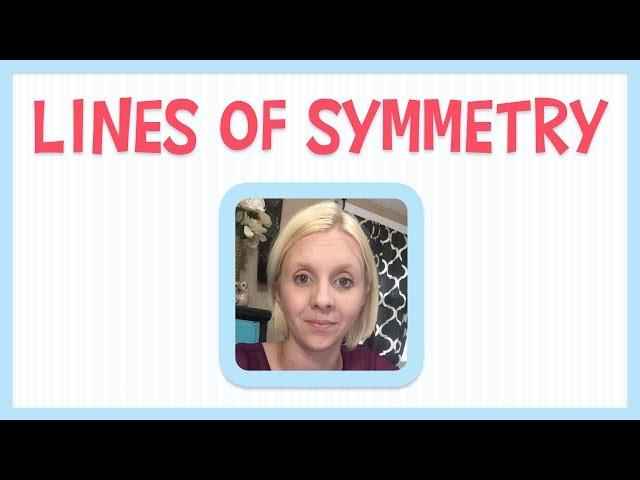 Lines of Symmetry for Kids - Learn Geometry Basics