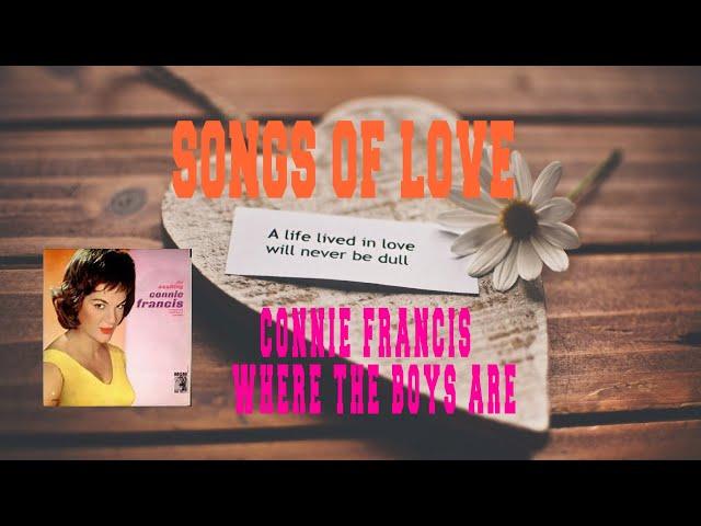 CONNIE FRANCIS - WHERE THE BOYS ARE