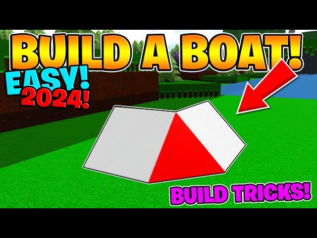 HOW to build a Perfect Corner in Build a Boat 2024 (Easy Build Tricks)