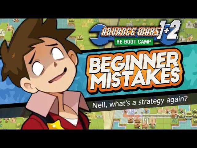 Top 10 Advance Wars Beginner PvP MISTAKES!