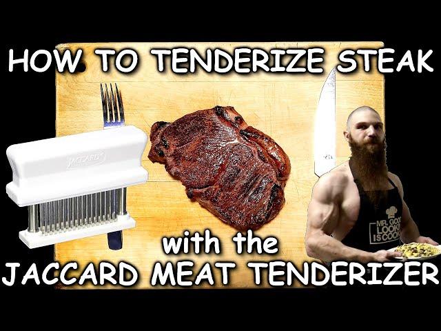 CARNIVORE KITCHEN: How to TENDERIZE a STEAK with the JACCARD Meat Tenderizer | Carnivore Diet Tips