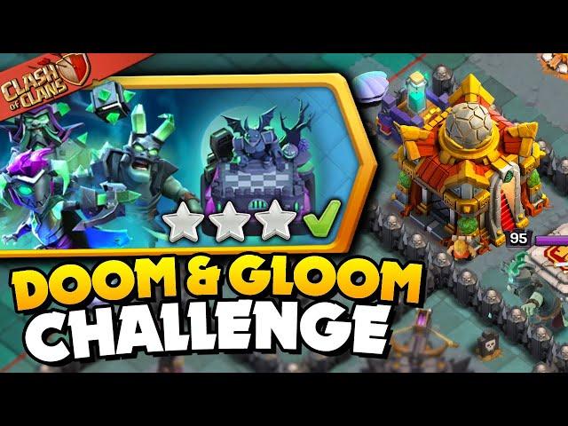 Easily 3 Star Doom and Gloom Challenge (Clash of Clans)