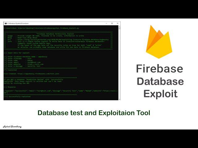 Firebase database takeover vulnerability | firebase exploit