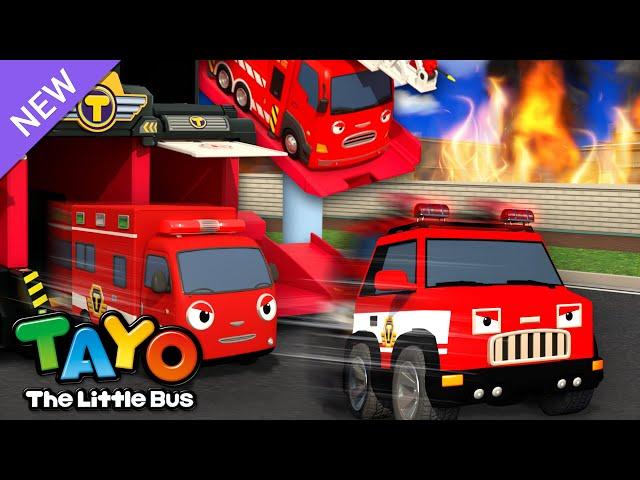 Fire Truck's Rescue Mission | Tayo Rescue Team Song | Rescue Truck | Tayo the Little Bus