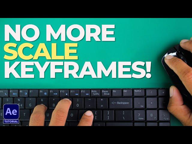 SCALE ANYTHING with NO KEYFRAMES in After Effects | Adobe After Effects Tutorial