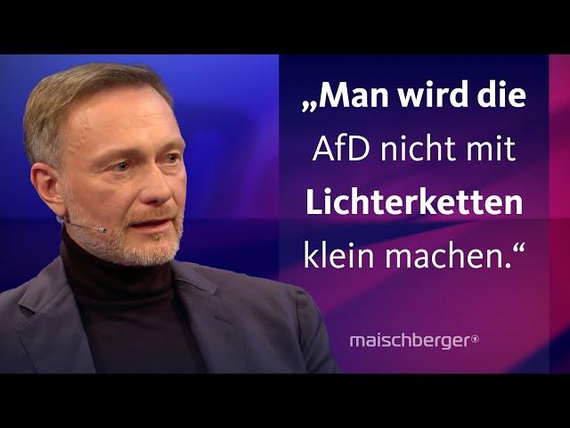 Wirtschaft, Soziales, Migration: Christian Lindner und Saskia Esken diskutieren | maischberger