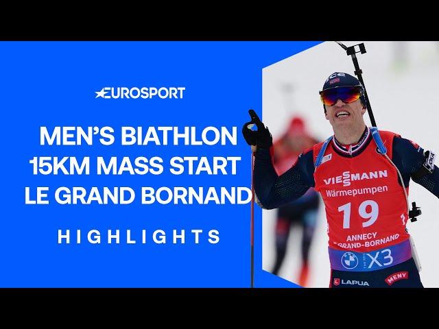 Tarjei Boe Returns With a Stunning Victory!  | World Cup Biathlon Highlights