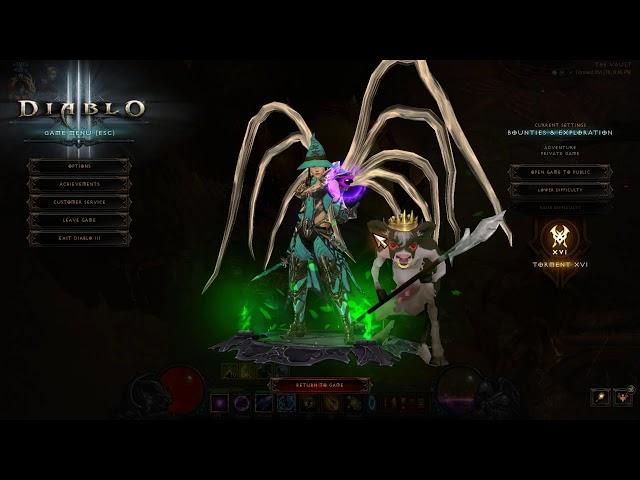 Diablo 3 Season 32 Wizard Tal Rasha's Comet Meteor build Maxroll Comet build Frost/Cold Power D3 S32