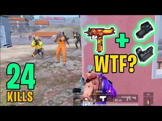 NEW UZI + scope is Broken!!! | PUBG Mobile