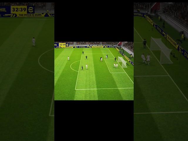 How did he miss this ||#efootball #pes #shorts |#trending