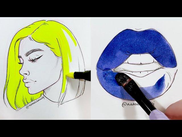 ODDLY SATISFYING ART VIDEOS  Part 7 | Natalia Madej Compliation