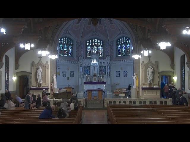 St Joseph's Church 3/8/25  Mass at St. Joseph's  Ft Edward, NY Live Stream