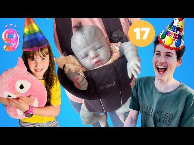 Avatar Baby goes to Oz Comic-Con | Double  Birthday - Aliyah turns 9 - Josh turns 17