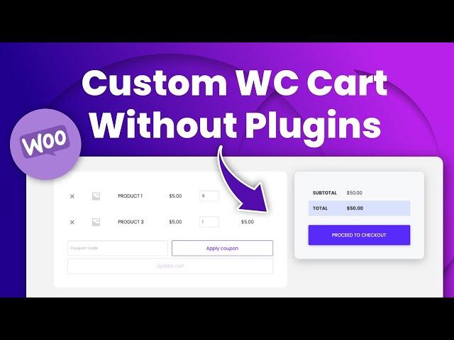 How To Customize The WooCommerce Cart Without Plugins