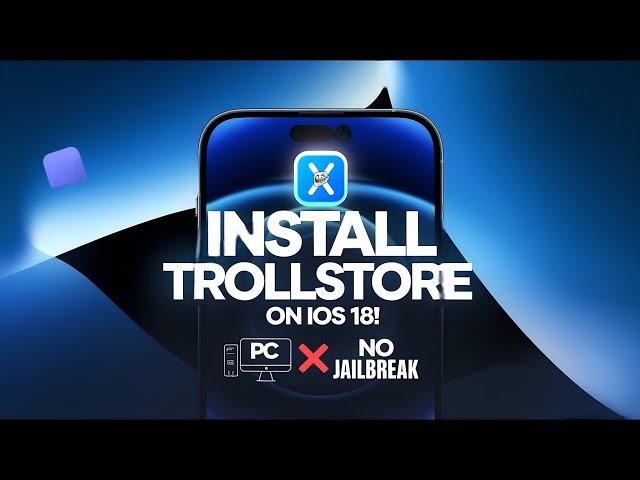 Install Trollstore on iOS 17 & 18 without jailbreak or PC | Install IPA Files on iPhone & iPad