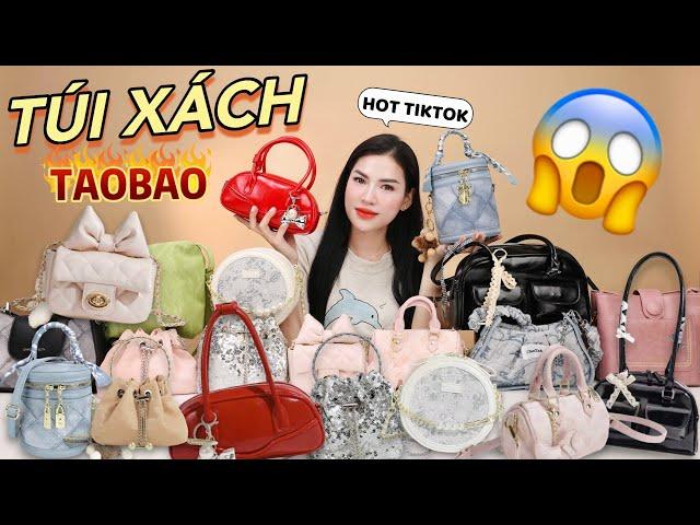 [Review] 12 TÚI XÁCH TAOBAO ĐANG HOT TIKTOK | Ảnh mạng và thực tế khác gì nhau???