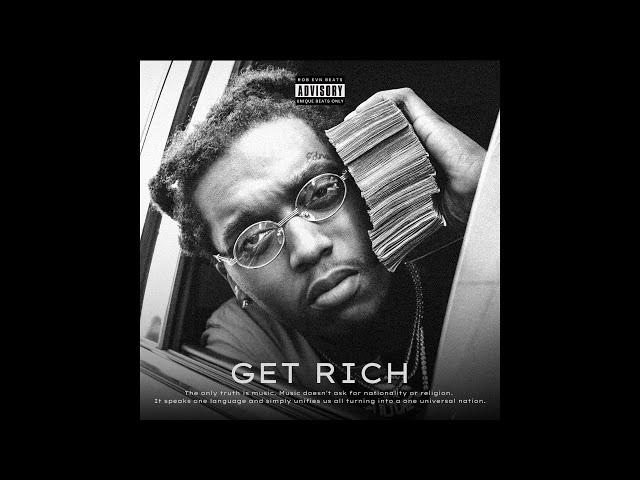 Quavo x Takeoff Type Beat "Get Rich" | Trap Instrumental