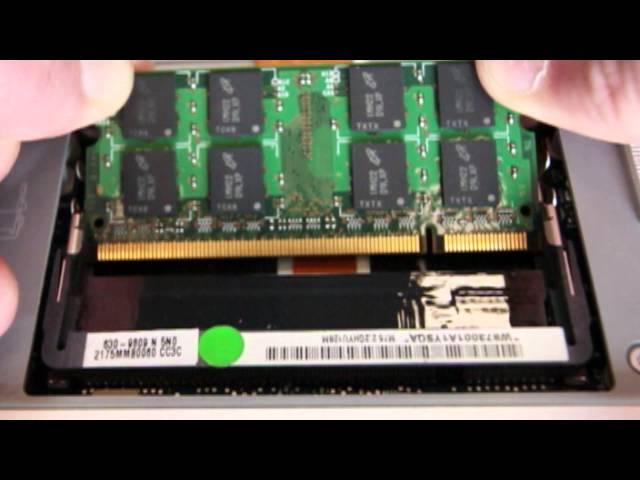 Installing DDR2-667Mhz RAM in a Macbook Pro (15 inch)