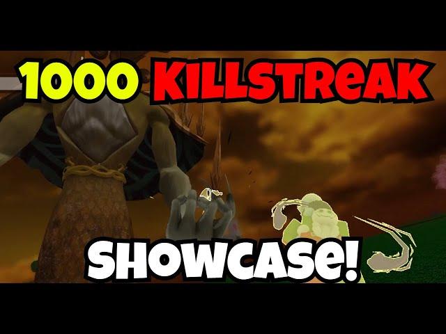 1000 Killstreak Phase Showcase! | Slap Battles Roblox