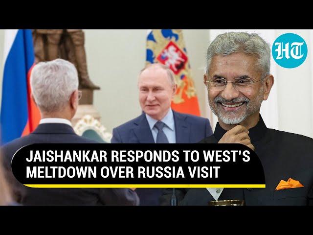 Jaishankar Laughs Off West’s Criticism Over Putin Meet, Russia Visit; ‘Please Look In The Mirror’