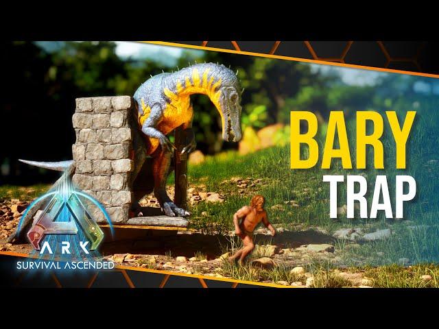How to Build a Baryonyx Trap in ARK: Survival Ascended!
