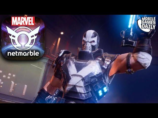 MARVEL FUTURE REVOLUTION - Crossbones Boss Battle Gameplay (iOS, Android)